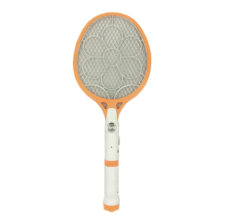 Hot product rechargeable Mosquito Racket Household with 5*LED torch electrical swatter