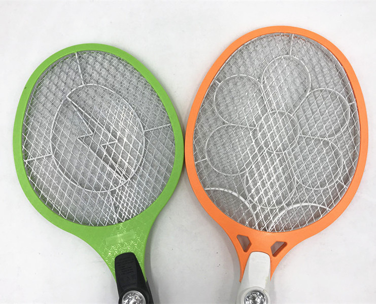 Hot product rechargeable Mosquito Racket Household with 5*LED torch electrical swatter