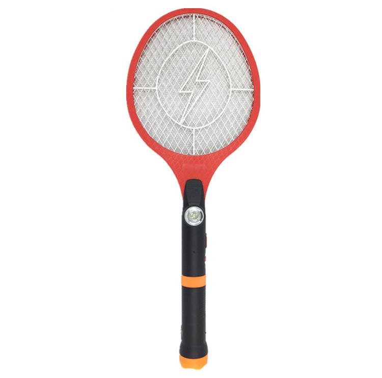 household product mosquito bug zapper rechargeable with 5*LED torch swatter