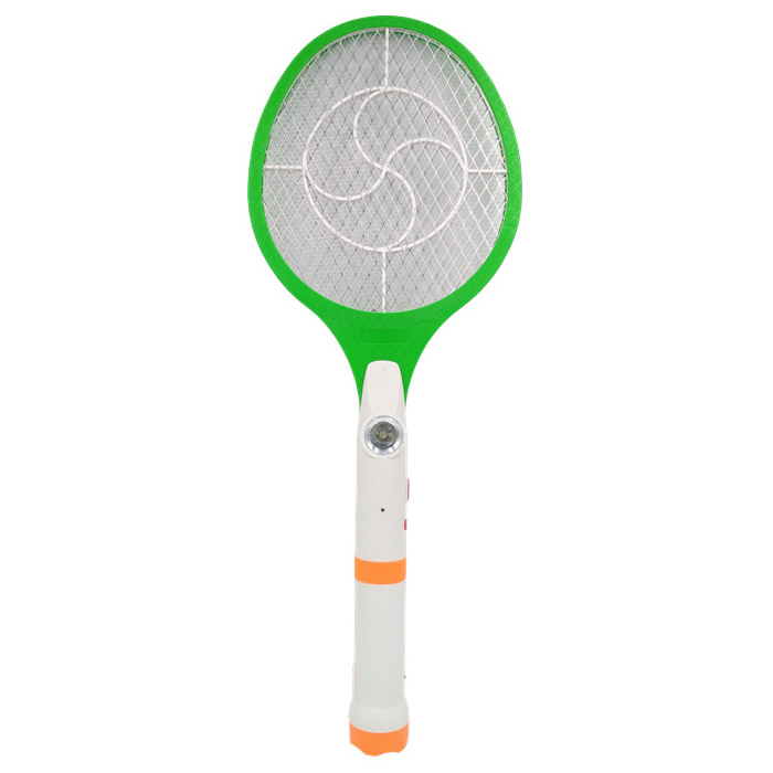 rechargeable mosquito fly catcher with separable LED  torch swatter