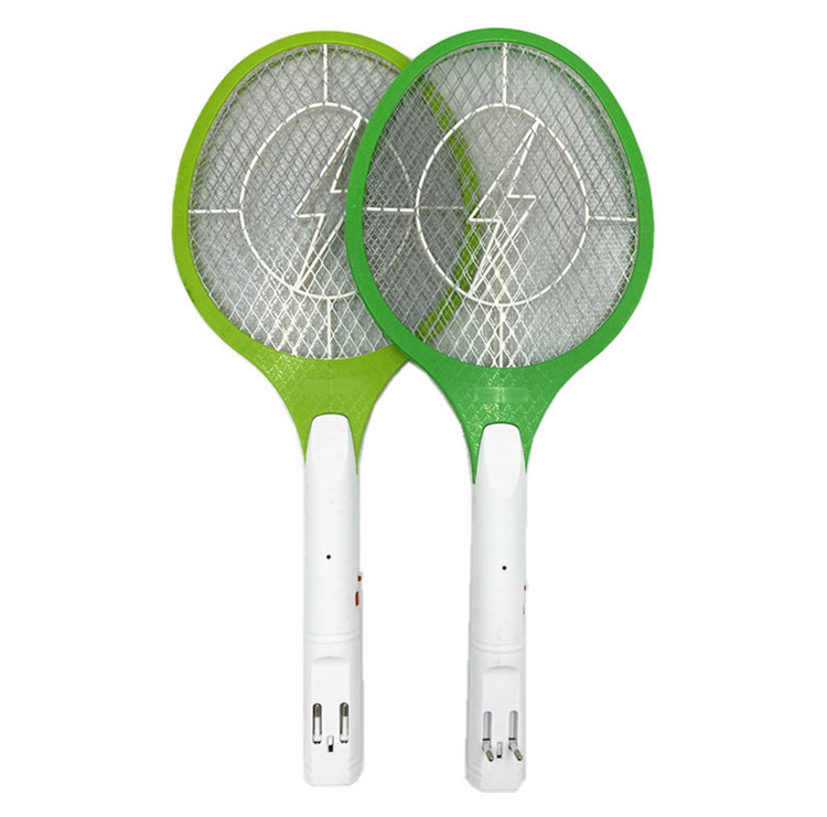 Eco-friendly rechargeable leather fly swatter kamisafe electric mosquito bat parts