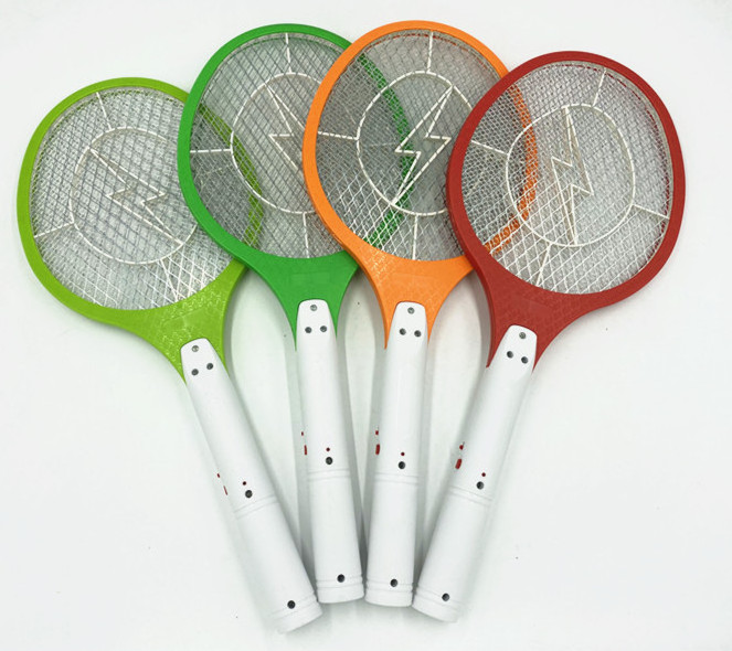 Eco-friendly rechargeable leather fly swatter kamisafe electric mosquito bat parts