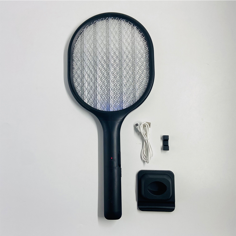 New Design USB Rechargeable Racket High Quality Fly Swatter Bat Racket Electric Mosquito Killer