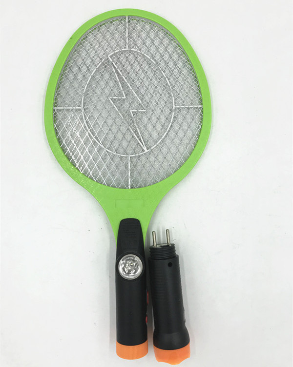 household product mosquito bug zapper rechargeable with 5*LED torch swatter