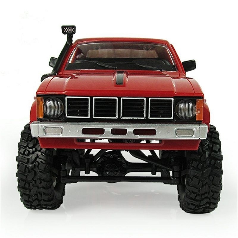 New 2022 2.4g 4wd Remote Control Rc Off-road Big Wheel C-24 1:16 Full Scale Military Truck Toys Light Wpl C24 Car