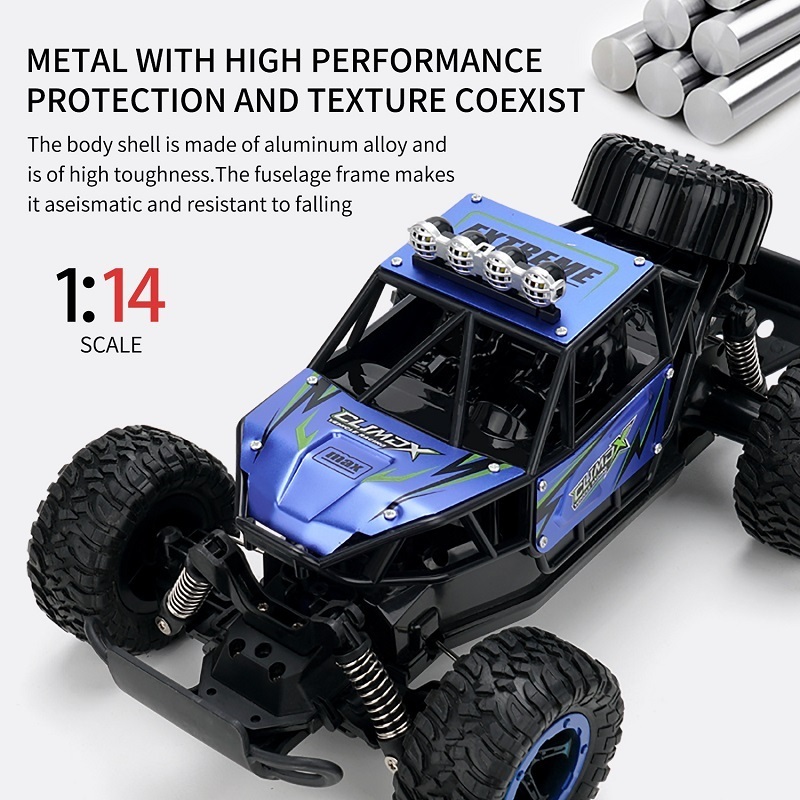 Hot Selling RC Monster Truck 1:14 5CH 2.4GHz Rock Crawler Offroad Radio Control Vehicle Truck Crawler for Kids