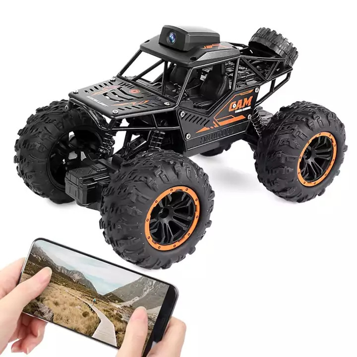 Camera Rc Car Machine On Remote Control Stunt 2.4G 720P Wifi Fpv Hd Camera 1:18 Radiocontrol Toys Climbing Car For Children