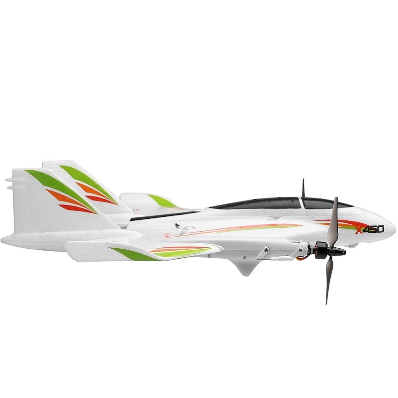 Rc Airplane Brushless Motor 6Ch Helicopter Air Plane Rc Glider With Led X450