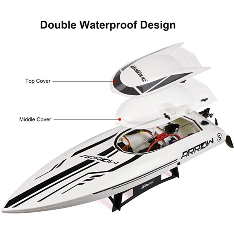 Wholesale 2.4G RC Racing Boat Brushless Motor 55km/h UDI005 boat