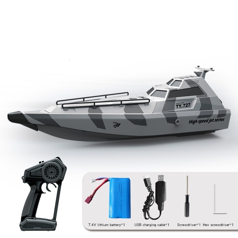 TX727 2.4Ghz RC Racing Boat for Adults 28KM/H High Speed Electronic Remote Control Boat for Kids