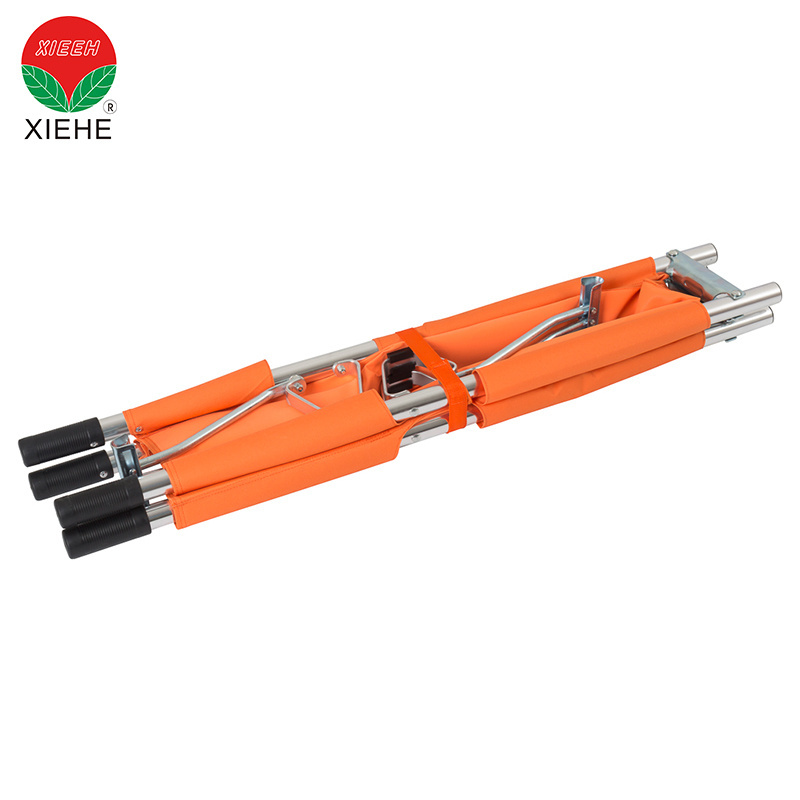 2 fold hospital patient transfer emergency stretcher