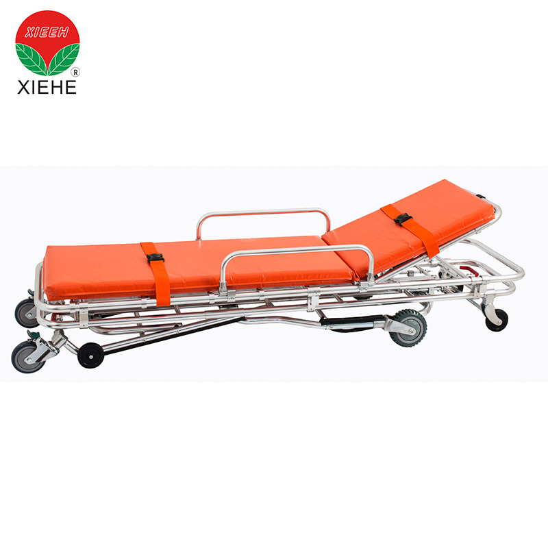 Aluminum loading ambulance stretcher folding medical equipment hospital type equipment