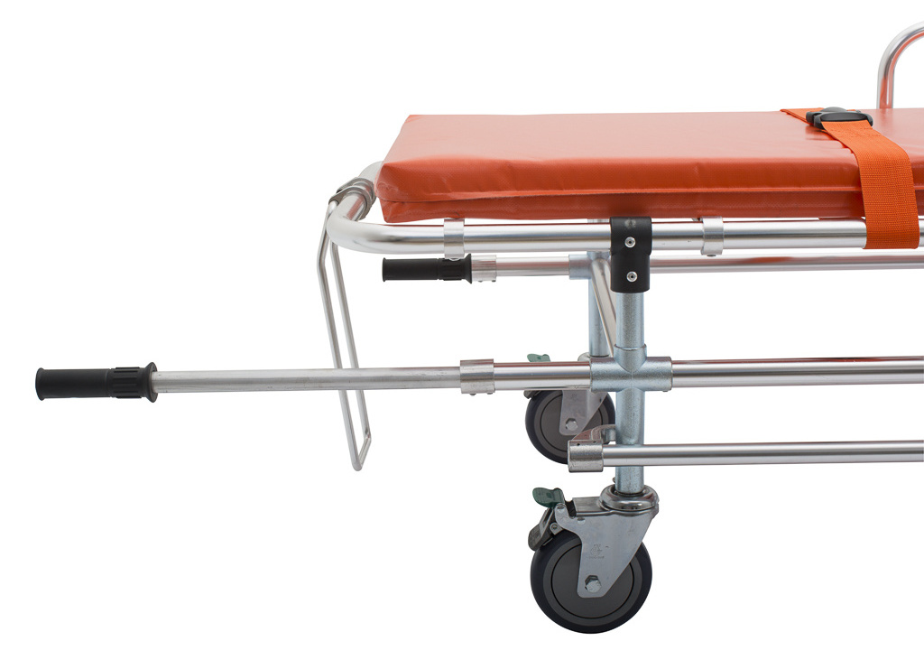 Hospital ambulance narrow cot stretcher emergency trolley bed