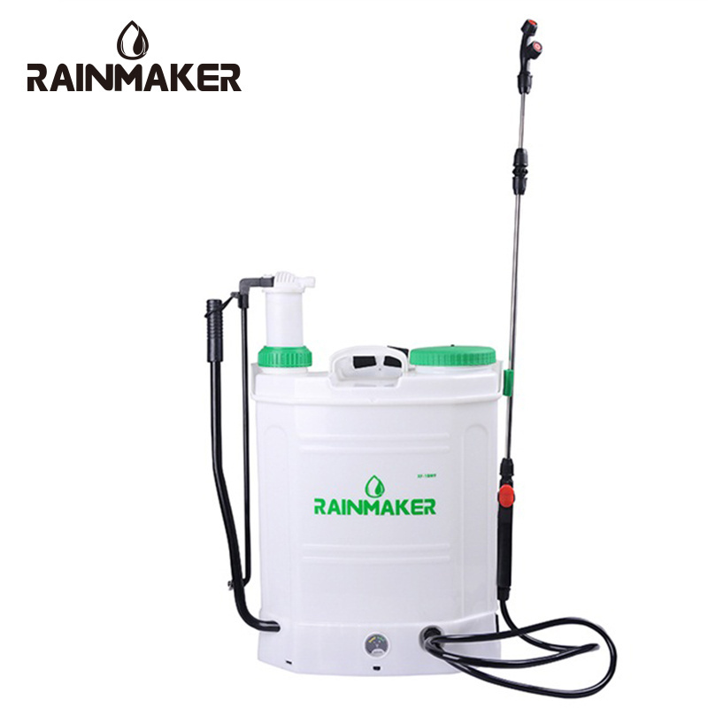 16l agricultural agriculture knapsack hand lithium battery electric elektrik pump operated powered sprayer for weed machine