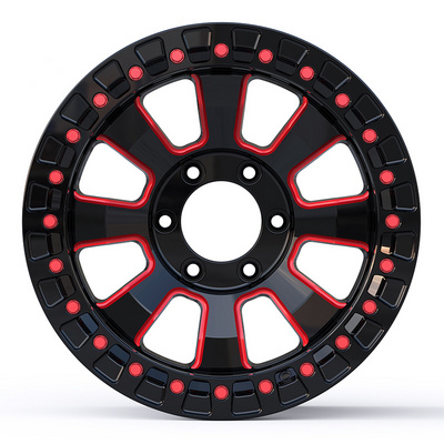 16x8 16x8.5 Beadlock 16  16" 18 Inch Thailand Wheel Rims Offroad 6x139.7 Forged Wheels