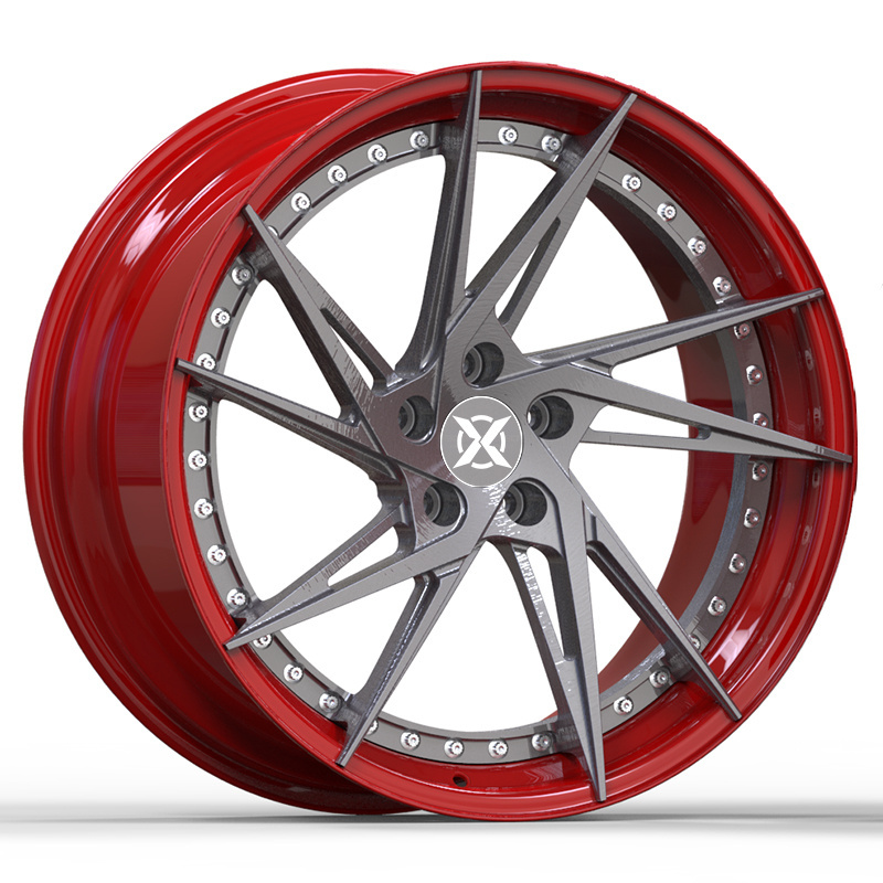 Jiangzao customized aluminum alloy wheel rims 19x8.5 forged wheels 5x114.3 19 21 22inch forged rim 18 20 inch wheels 5x112 20x9