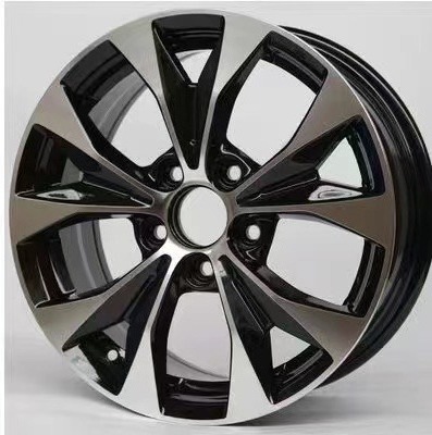 Aros OEM Rines Universal Black Red Lip 4 Hole 114.3 4x100 PCD 14 15 16 17 Inch Alloy Aluminum Sport Passenger Car Wheel Rim Mags