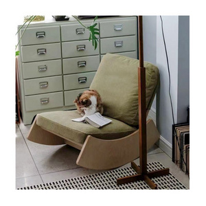 2024 hot sell garden home bedside office anti-scratch pet cats dogs chair groom nap game sofa rocking chair