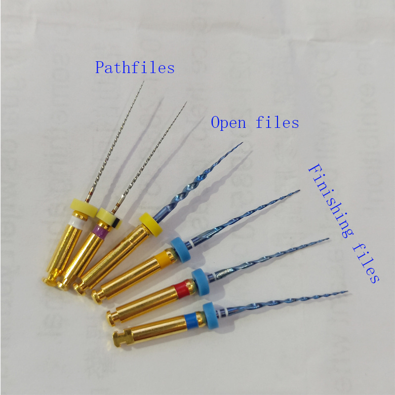 Dental 06/04 Taper Rotary Blue Endo Treatment Niti Files Tip Teeth Whitening Pathfiles Dentist Tools Instrument