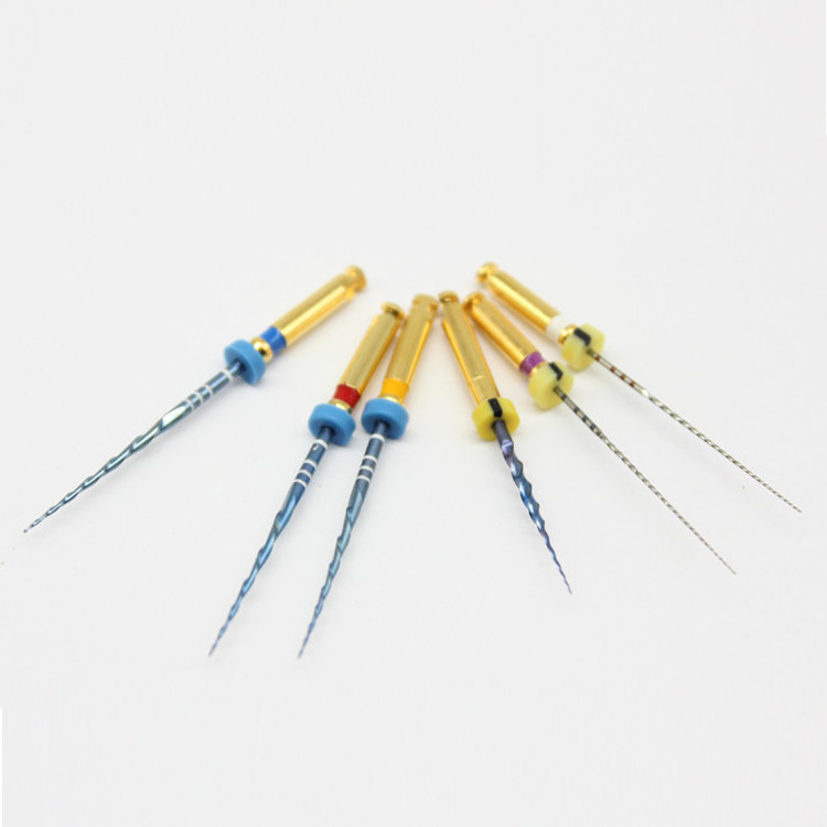 Dental 06/04 Taper Rotary Blue Endo Treatment Niti Files Tip Teeth Whitening Pathfiles Dentist Tools Instrument