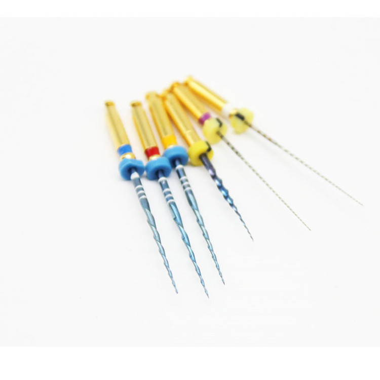 Dental 06/04 Taper Rotary Blue Endo Treatment Niti Files Tip Teeth Whitening Pathfiles Dentist Tools Instrument