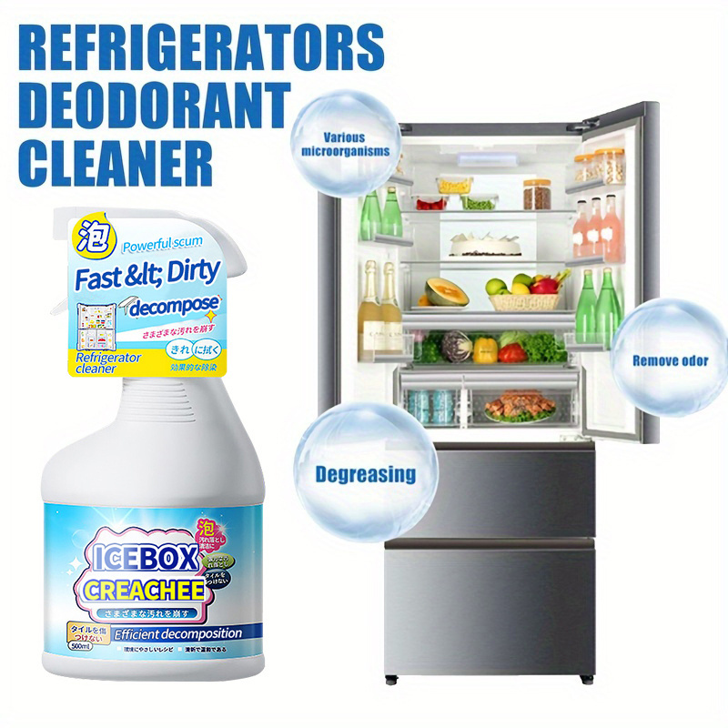 Refrigerator deodorizer for refrigerators  oil cleaning, fresh and deodorizing