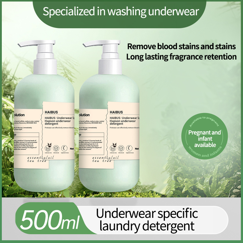 Gentle underwear laundry detergent for blood stains and mould stains removing