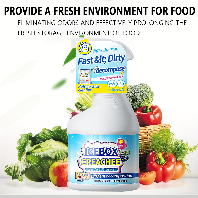 Refrigerator deodorizer for refrigerators  oil cleaning, fresh and deodorizing