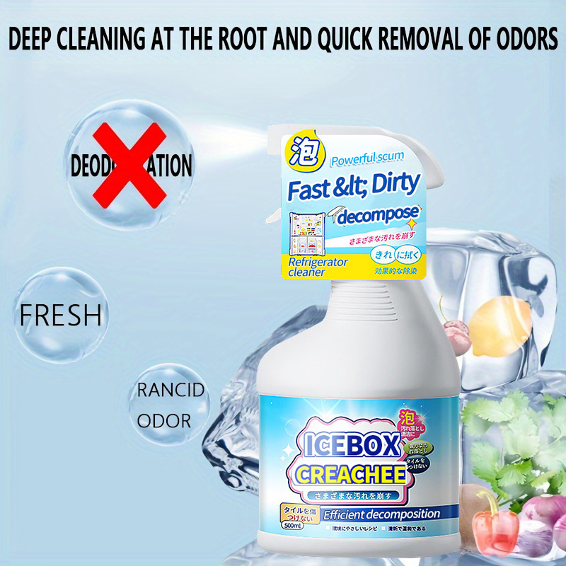 Refrigerator deodorizer for refrigerators  oil cleaning, fresh and deodorizing