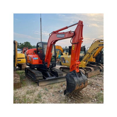 Hot sale doosan excavator dx60-7 dx60 Used doosan crawler excavator dx75 Doosan excavator with dozer blade