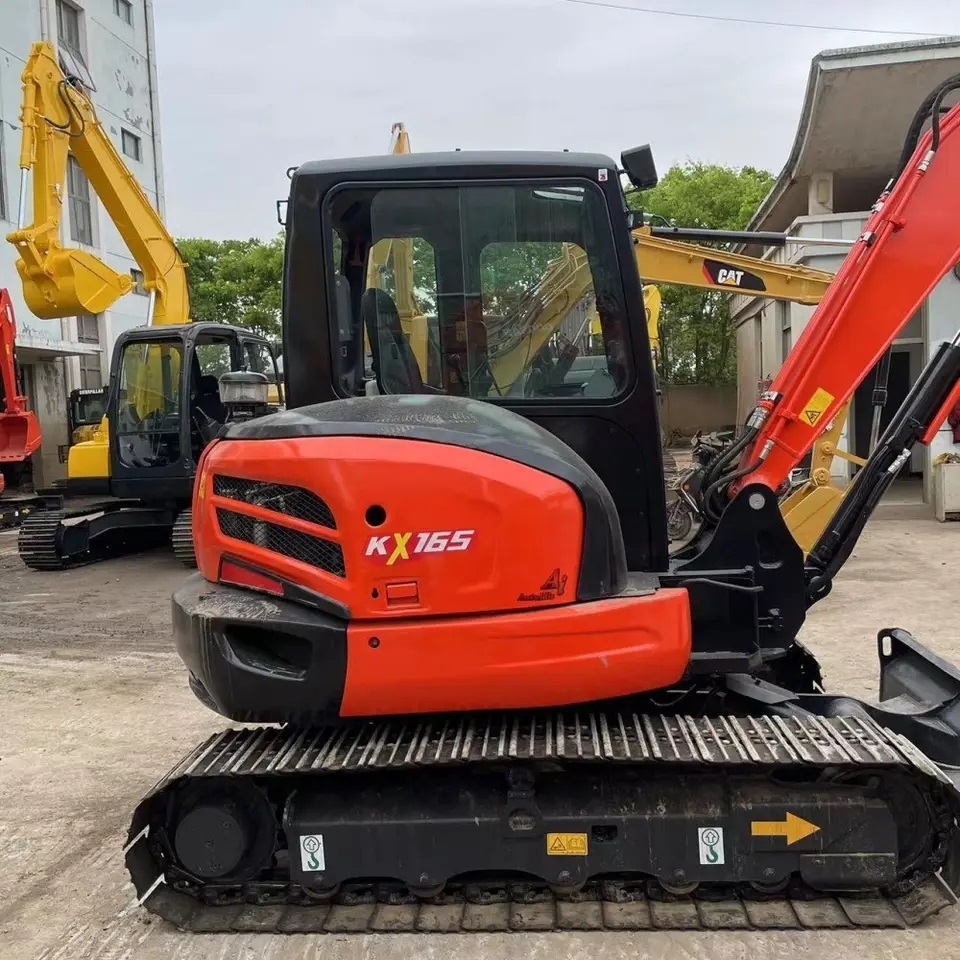 Good condition Kubota Engineering Used Excavator Construction Machine used KX155 Kx155-5 KX163-5 7 Ton used excavator on sale