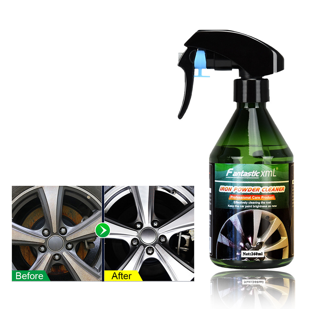 Car Wash Iron Powder Spray Neutral Iron Powder Remover Liquid Cleaning Car Beauty Cleaner