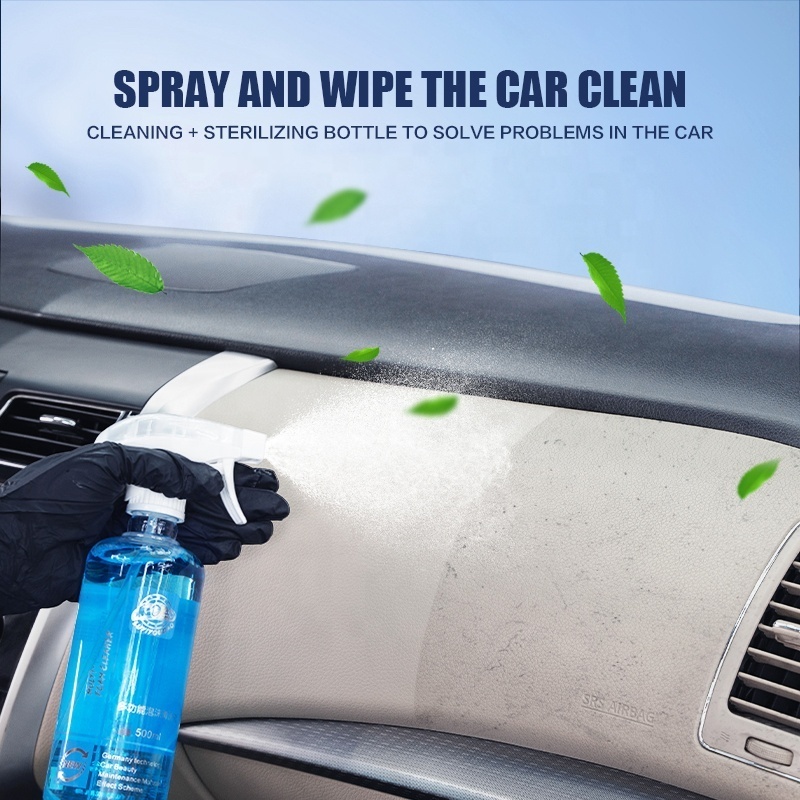 XE 500ml universal multi purpose car leather seat dashboard wash interior cleaner spray foam cleaner