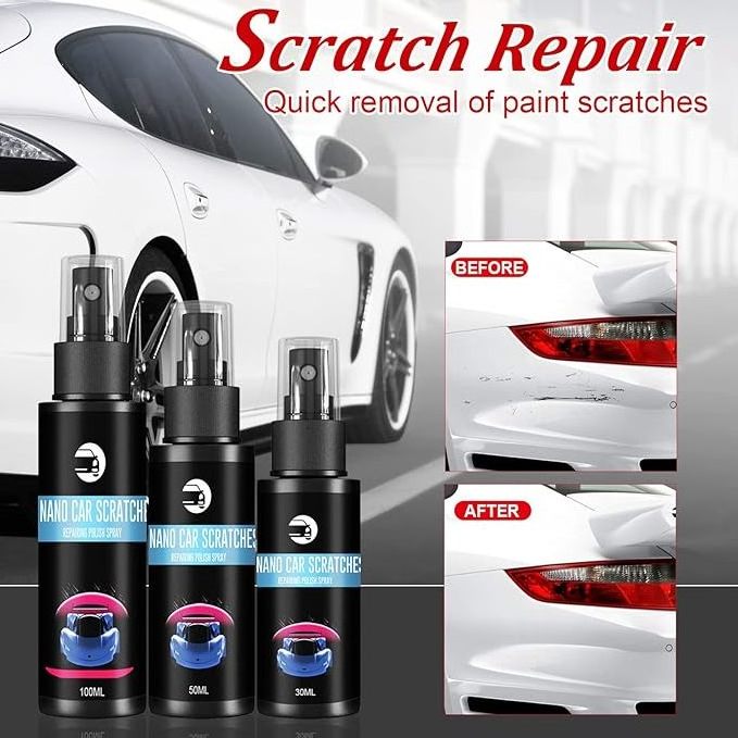 Portable Car Paint Scratch Repair Kit Car Nano Repairing Spray for Car Body Scratch Polish