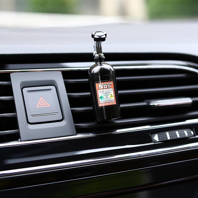 JSZ Car VehicleFreshener Gift Nos Bottle Diffuser Perfume Vent Clip Car Accessories Air Freshener