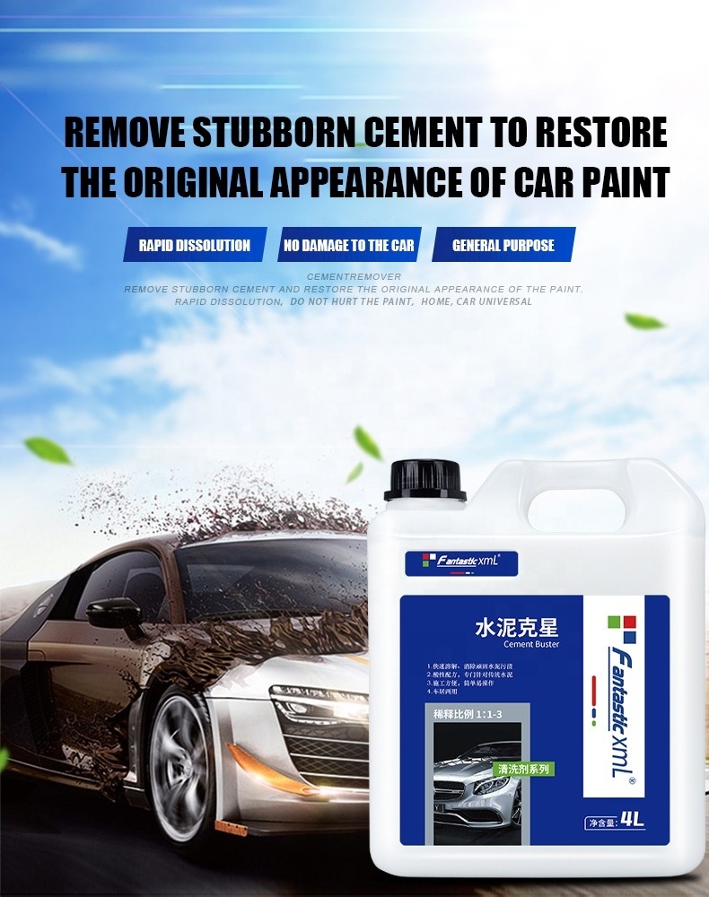 XE Car Paint Wheel Hub Cement Remover Surface Lime Cement Concreted Dissolution Cleaning Agent Glass Car Coating Ceramic