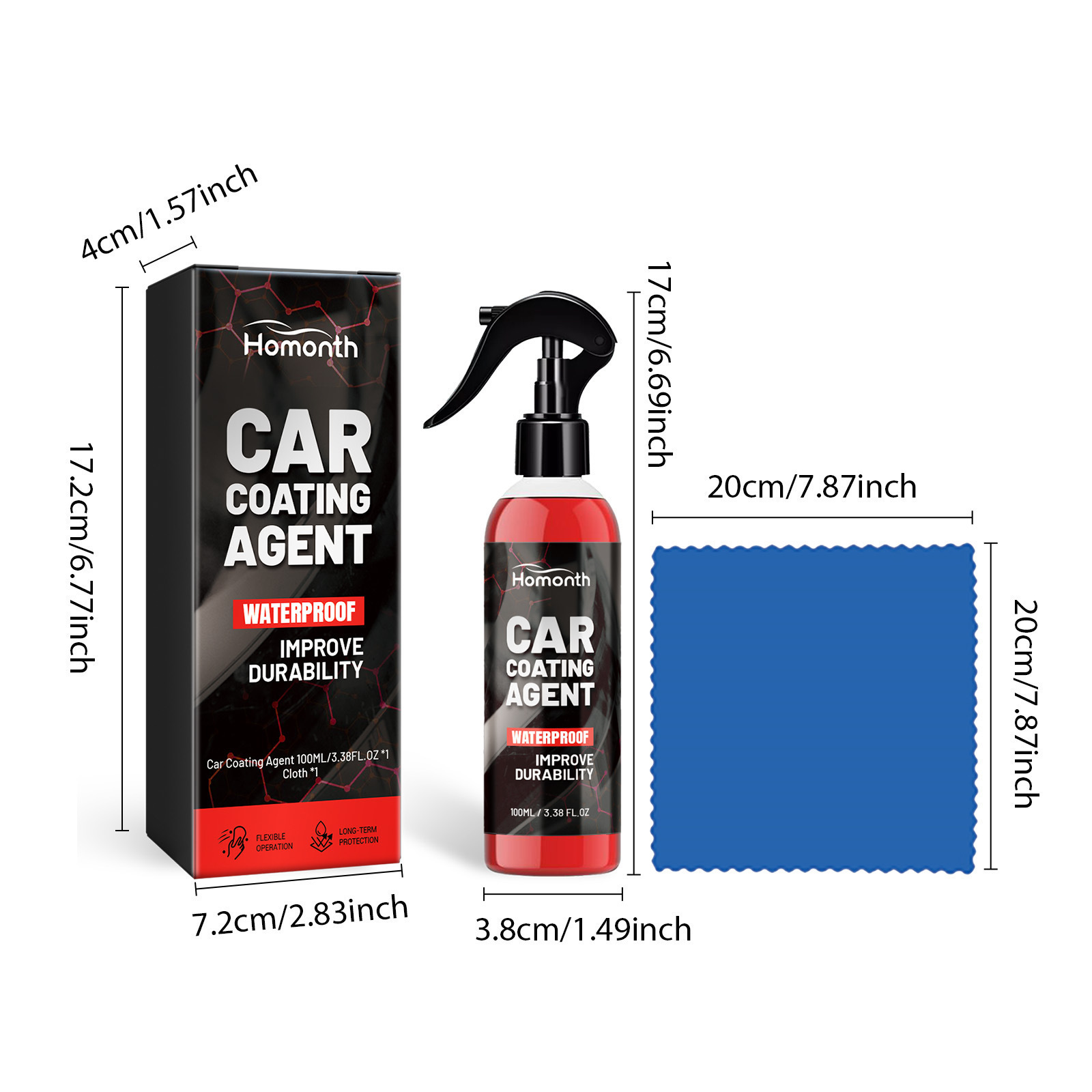 Auto Coating Agent Agent Hand Spray Wax Nano Coating Agent Spray Coating Wax Car Wax