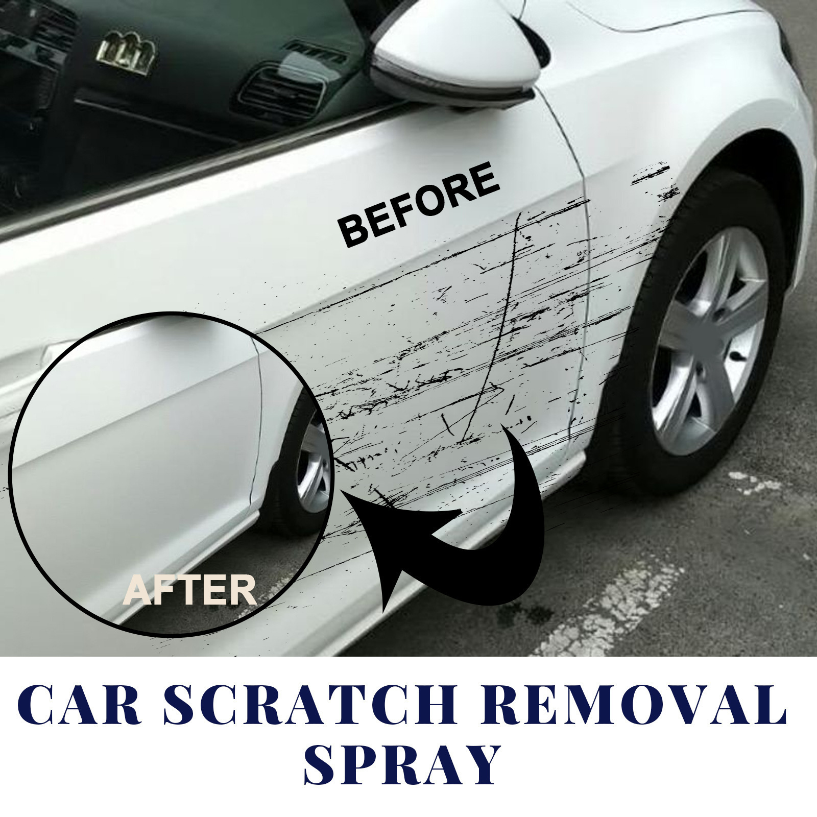 Car Scratch Removal Spray Body paint Scratch Repair Care Cleaning and Polishing Spray