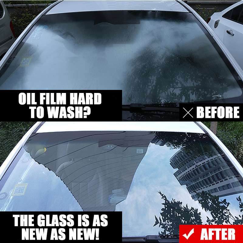 JSZ Car Glass Film Remover Windshield Cleaner Anti-glare Bathroom Glass Cleaner Cream Film Remover