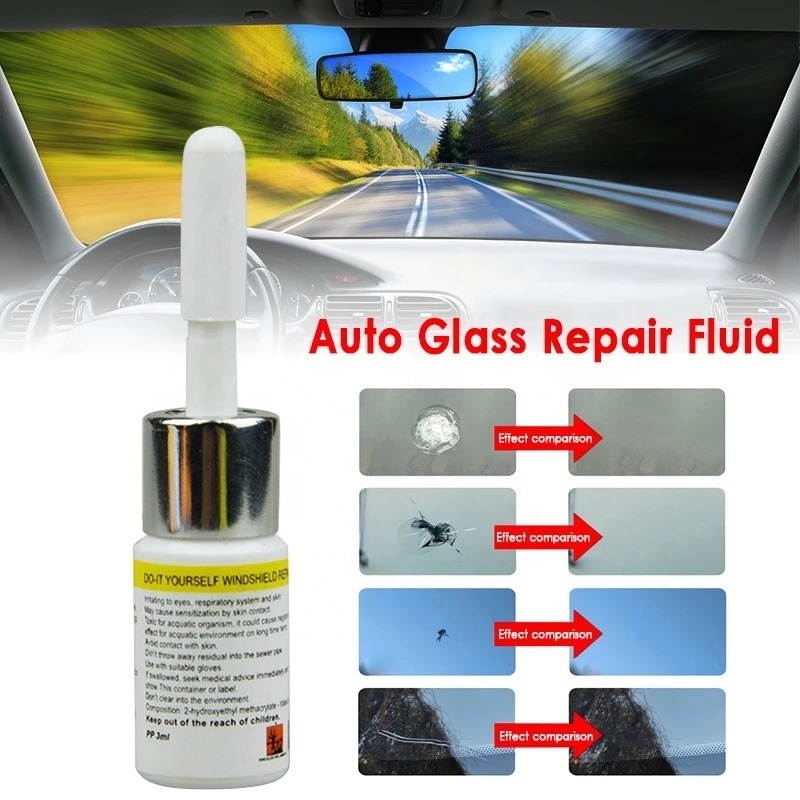 JSZ Car Auto Glass Repair Crack Scratches Repair Fluid Windshield Windscreen Repair Repare Resin