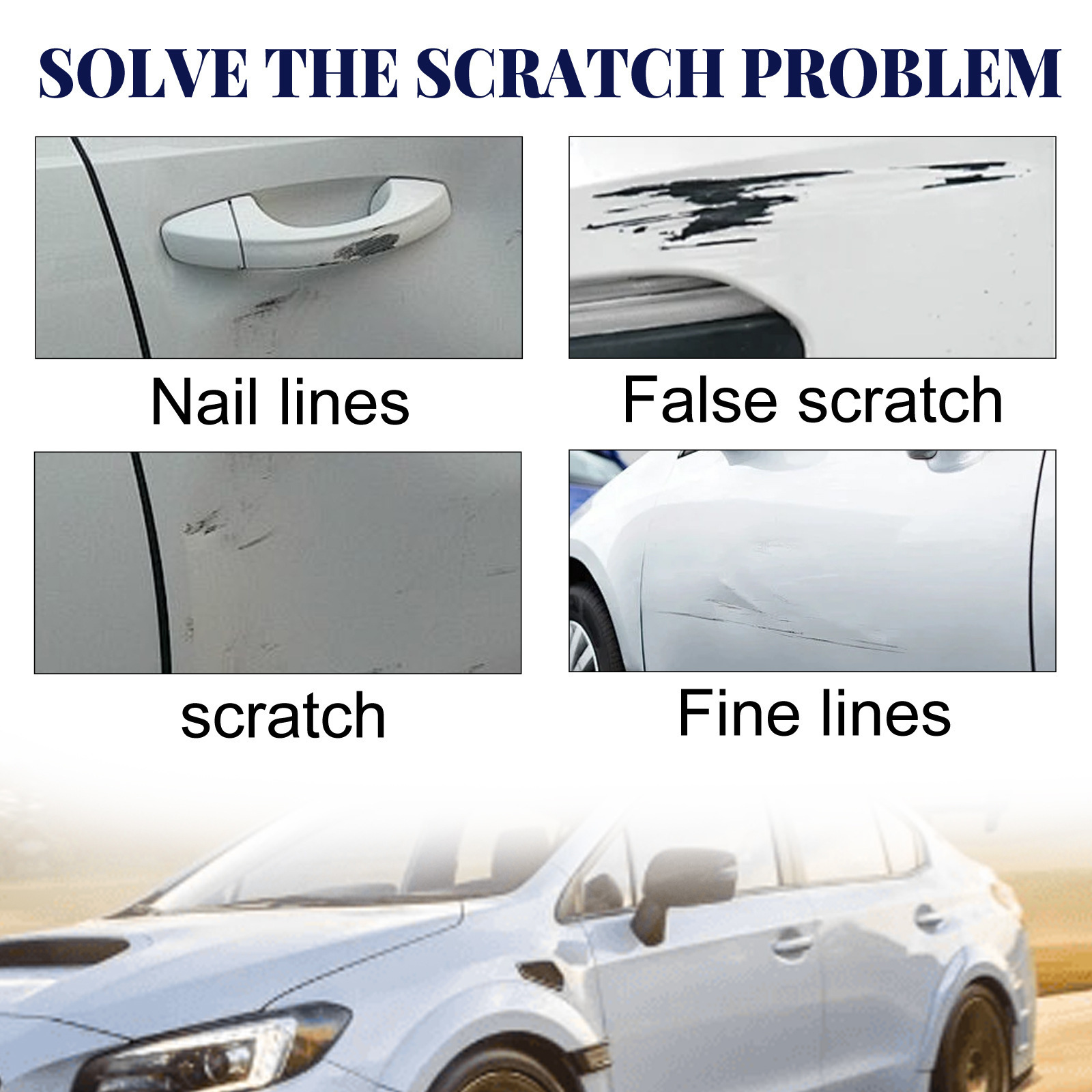 Car Scratch Removal Spray Body paint Scratch Repair Care Cleaning and Polishing Spray