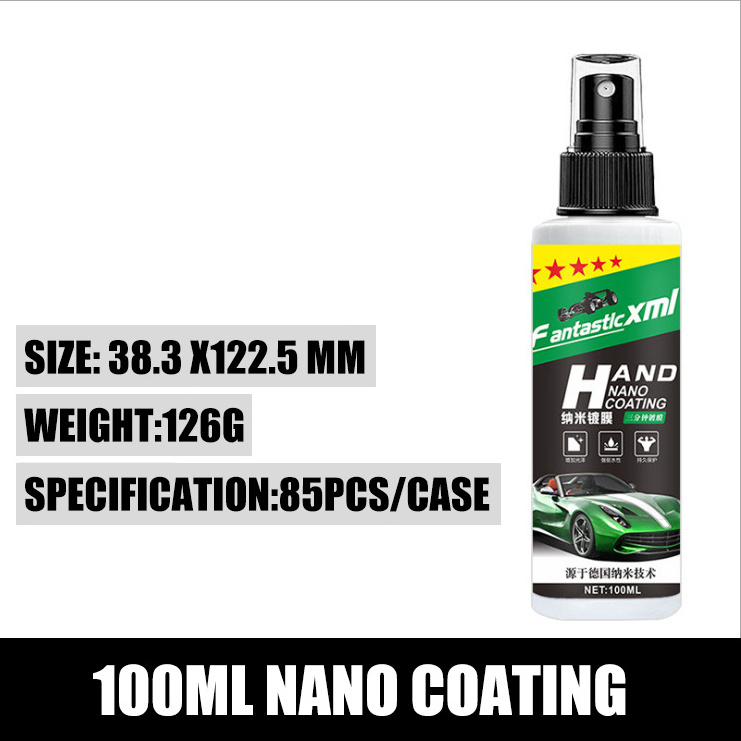 JSZ Car Coating Liquid Ceramic Spray Coating Top Coat Nano-coating Car Repair Polishing Wax Anti Scratch Paint Care Agent