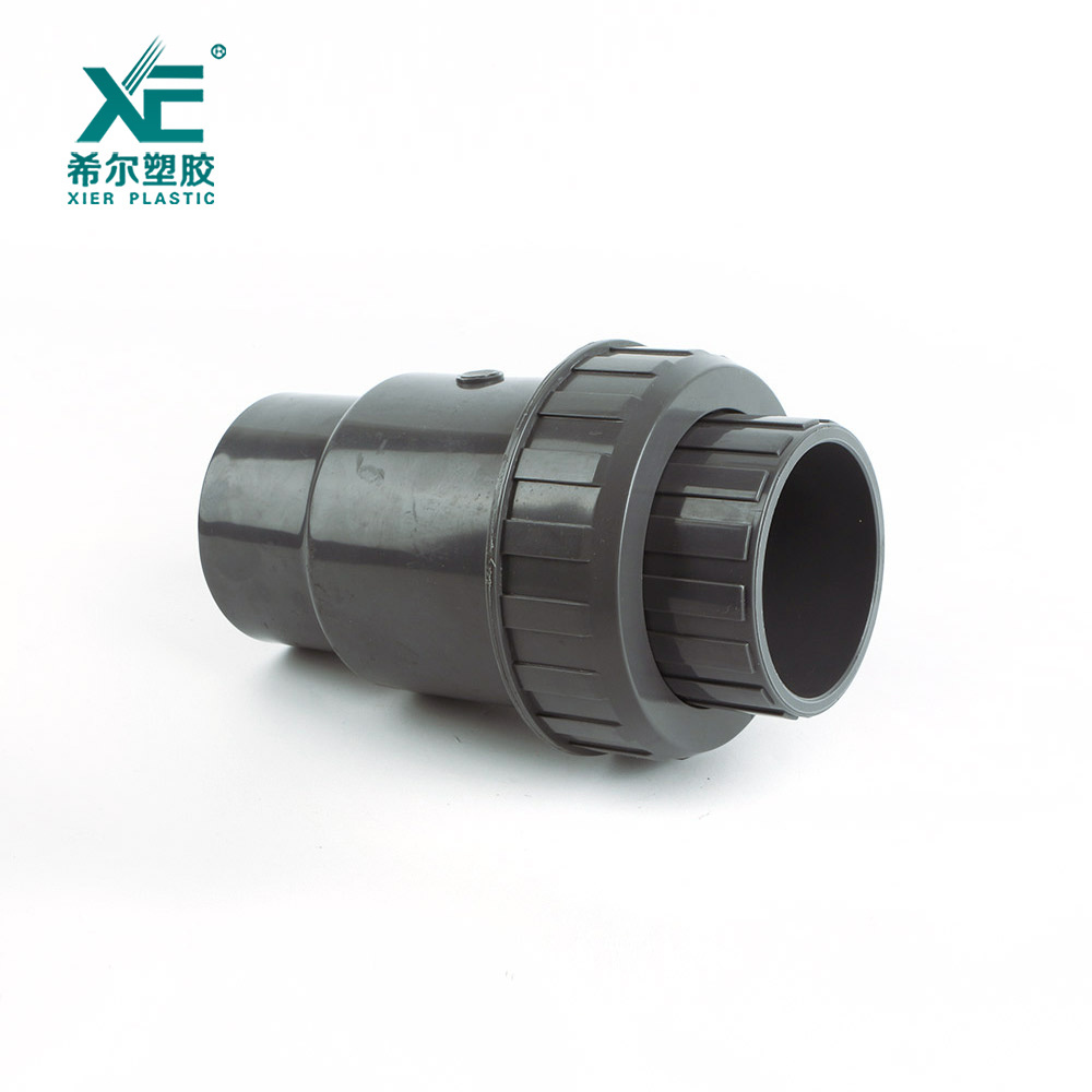 Chinese competitive price high quality pvc swing check valve