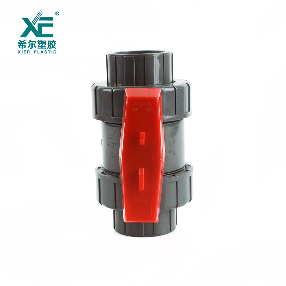 China supplier 1/2-2 inch pvc plastic true union ball valve for irrigation