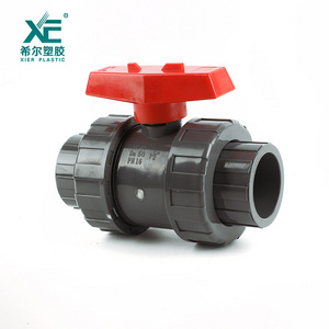 China supplier 1/2-2 inch pvc plastic true union ball valve for irrigation