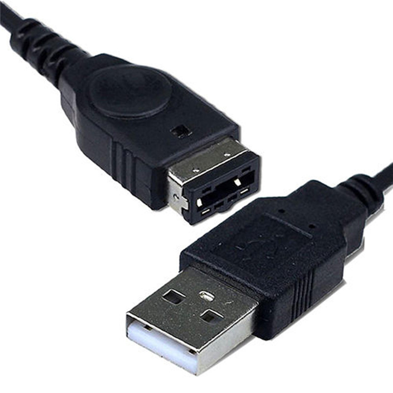 OEM 1.2M Black USB Charging Advance Line Cord Charger Cable Compatible For SP/GBA/DS/For NDS Wholesale