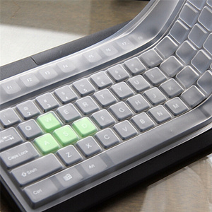 TikTok Supplier Universal Silicone Desktop Computer Keyboard Cover Skin Protector Film Cover FBA Sending Free Barcode OEM