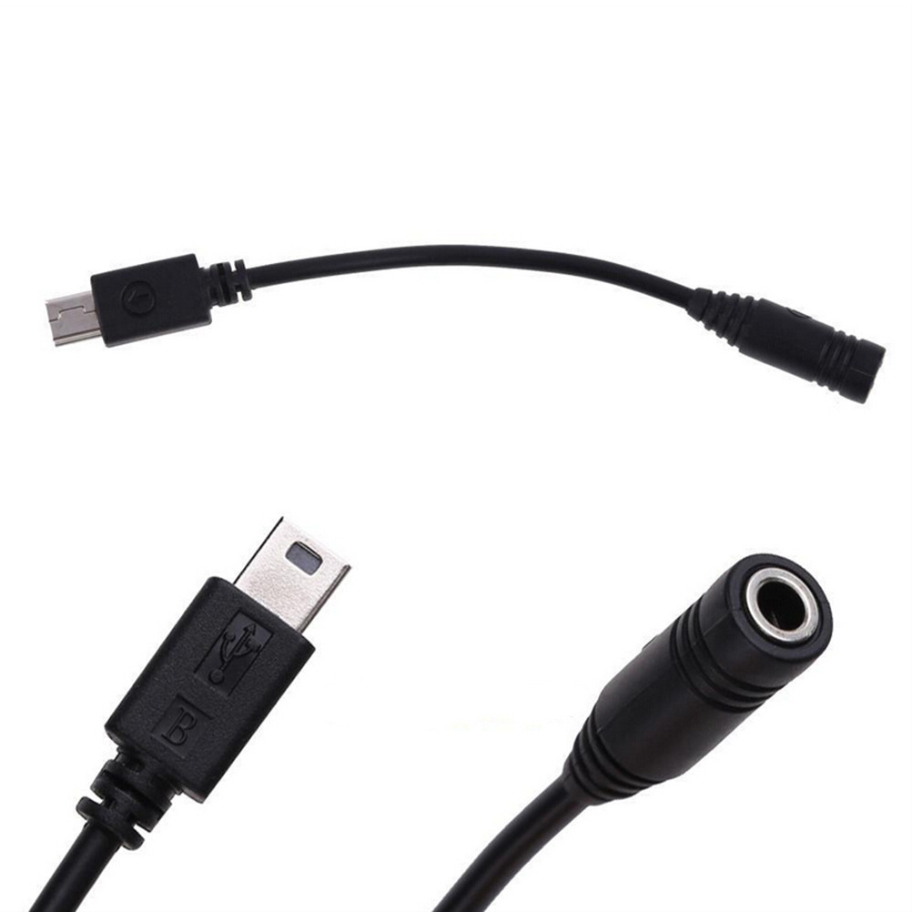 1pc Digital Camera Mini USB to 3.5mm Microphone Mic Adapter Transfer Cable Wire for G-P Hero 3 3+ 4 Microphone Adapter Cable