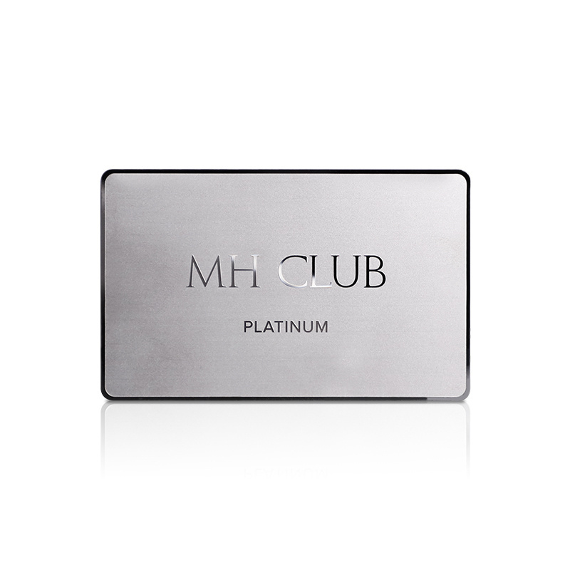 Professional manufacturer of Metal Bank Card Credit Card 85 x 54mm Size Metal Bank Credit Card