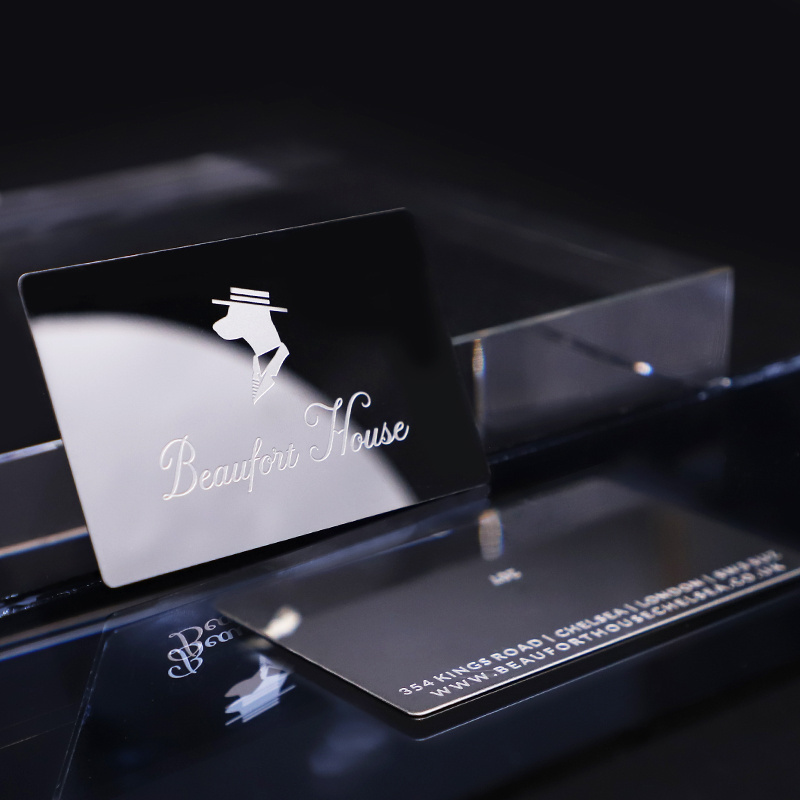 Professional manufacturer of Metal Bank Card Credit Card 85 x 54mm Size Metal Bank Credit Card